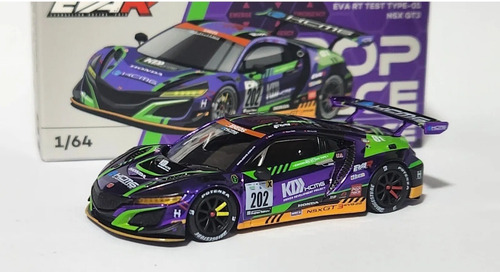 Miniatura Pop Race Eva Rt Test Type-01 Honda Nsx Gt3