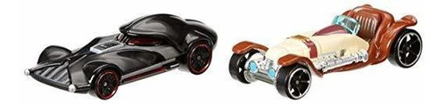 Hot Wheels Carácter De Star Wars 2-pack, Obi-wan Kenobi De C