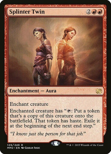 Magic Mtg Splinter Twin Modern Masters: 2015 Edition