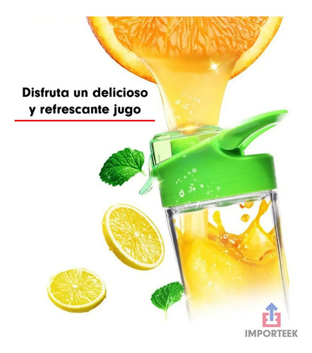 . Mini Vaso Licuadora Procesadora Portatil Usb Recargable