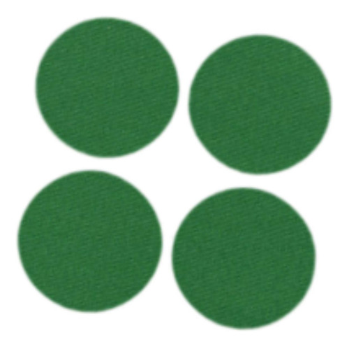 Puntos Marcadores Para Mesa De Billar, Verde 60 Mm 4 Piezas
