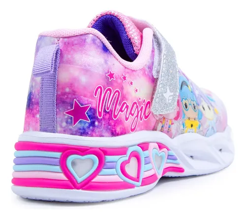 Zapatillas footy con brillo outlet