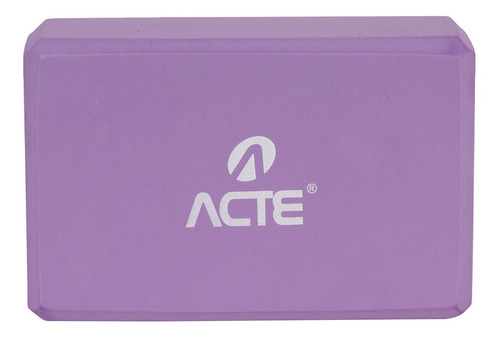 Bloco Para Exercícios Yoga T60-rx Roxo Acte Sports