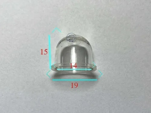 Kit Com 5 Bulbo Prime Bolha Injetor De Carburador Roçadeiras