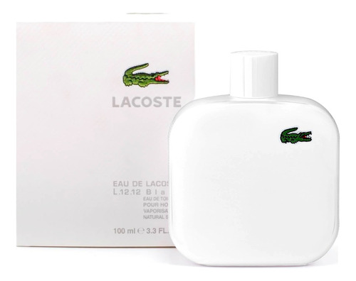 Lacoste L.12.12 Blanc Edt 100 ml Para  Hombre