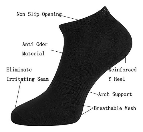 Toes&feet - Calcetines Deportivos Invisibles Para Hombre, Co