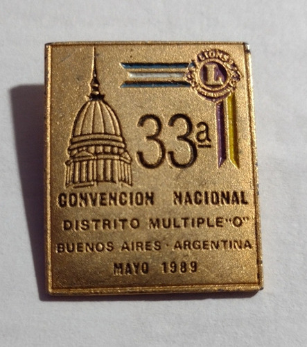 Pin Del Club De Leones De Buenos Aires 