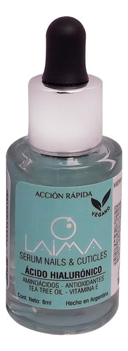 Laima Serum Nails & Cuticles Con Ácido Hialurónico 8ml