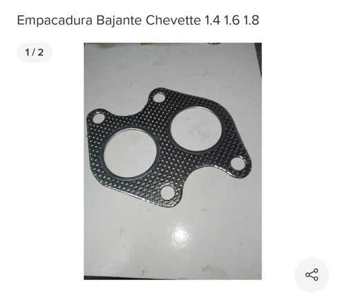 Empacadura Bajante Chevette 1.4 1.6 1.8