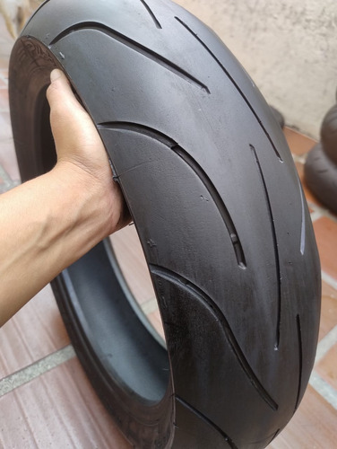 Pneu Moto 160/60-17 Michelin Pilot Power Riscado No Meio (Usado)