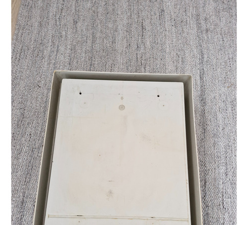 Botiquin Con Espejo Para Baño De Plastico Blanco (Usado)
