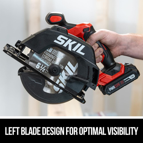 Skil Kit De Sierra Circular Compacta Inalámbrica 20v Cr6413b