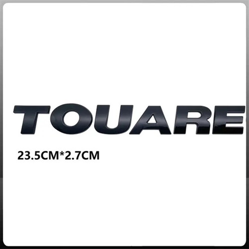 V6 V8 Cromo Emblema Placa Cromadas Insignia Para Vw Touareg