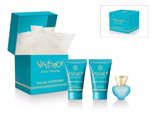 Versace Dylan Turquesa 3-pc Travel Set