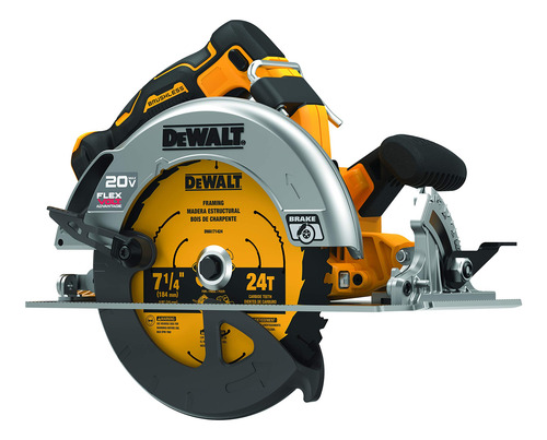 Sierra Circular Dewalt Dcs573b De 20 V Como Máx.* 7-1/4 PuLG
