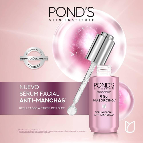 Pond's Bright Miracle Niasorcinol Crema Día+crema Ojos+sérum Momento De Aplicación Día Tipo De Piel Mixta