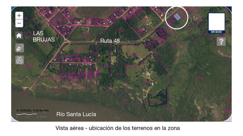 Dos Terrenos Las Brujas, Ruta 48 Km1. Precio Por Cada Uno