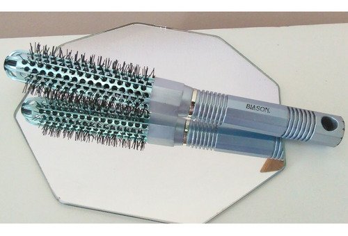 Cepillo Térmico Metálico Secar Cabello Marca Blason Antifriz