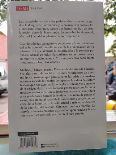 Imagen 2 de 2 de La Tirania Del Merito