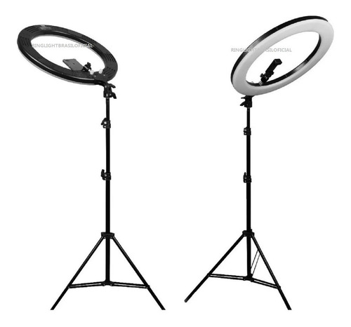 Kit Iluminador Hing Light 80w 19p 48cm C/ Tripé - MLG 048a