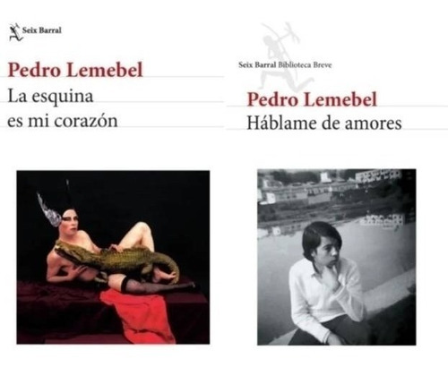 Pack Pedro Lemebel - Esquina Corazón + Háblame De Amores