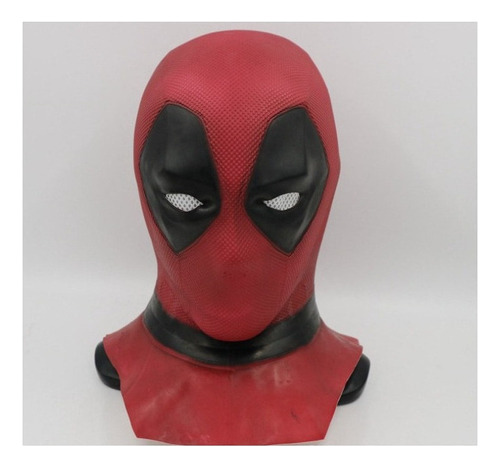 Máscara De Cosplay Deadpool Acessório De Látex Para Adultos