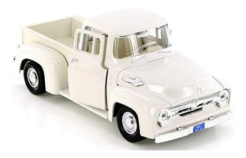 Camioneta Ford F100 Pickup 1956 Motormax Esc 1/24 La Plata