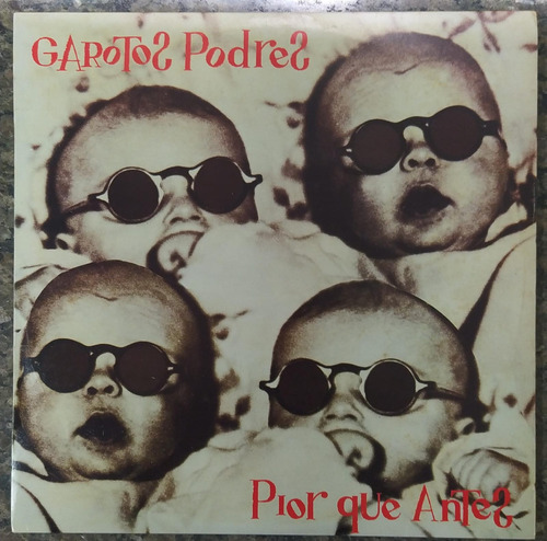 Lp Garotos Podres-pior Que Antes-1988 Continental C/encarte