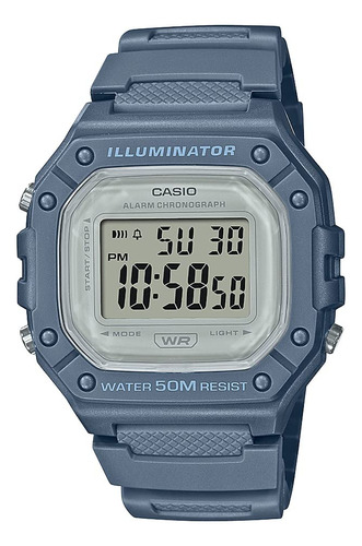 Reloj Deportivo Digital Casio Illuminator Alarm Métricas M