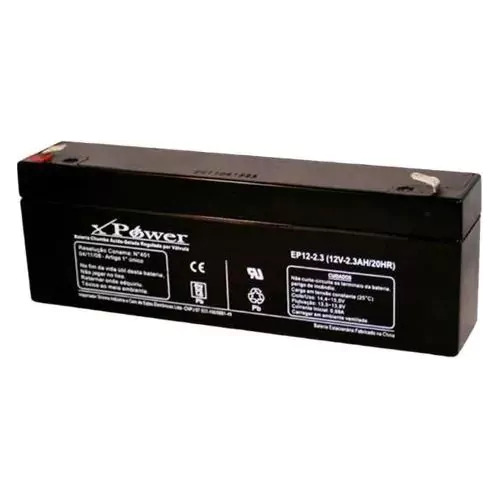 Bateria 12v 2.3ah Expower Ep12-2.3 Chumbo Ácido