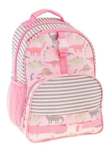 Mochilas Escolar 40 Cm- Dinosaurio Rosa - Everkid