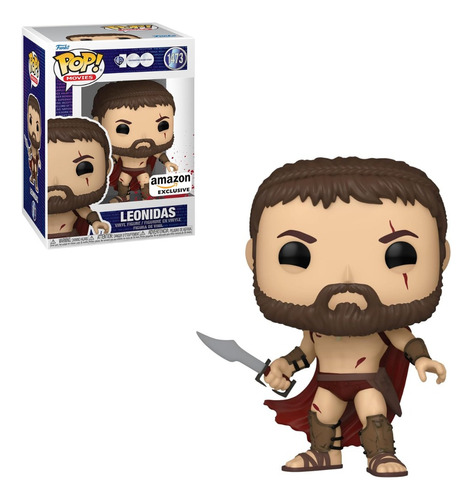 Funko Pop 300 Warner Bros 1473 Leonidas Bloody Exclusive