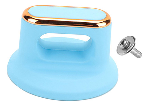 3 Universal Lid Handle Lid Knob Holding Knob Kitchen Blue