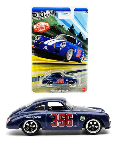 Hot Wheels Silver Series Porsche 356 Outlaw Vintage Club