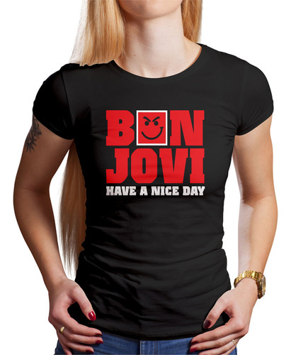 Polo Dama Bon Jovi Nice Day (d1656 Boleto.store)