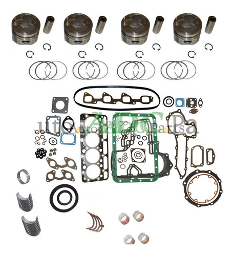 Kit De Reparación Para Bobcat 337d,341d Motor Kubota V2003