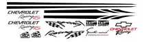 Comprar Kit Stickers Vinil Para Tuning De Auto Laterales Y Cofre