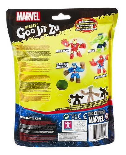 Imagen 5 de 5 de Figura Goojitzu Marvel Hulk Plástico Bandai
