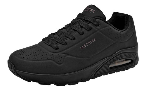 Skechers Tenis Deportivo Para Hombre Negro, Código 108006-1