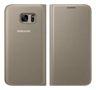 Case Samsung Flip Wallet Cover Para Galaxy S7 Normal