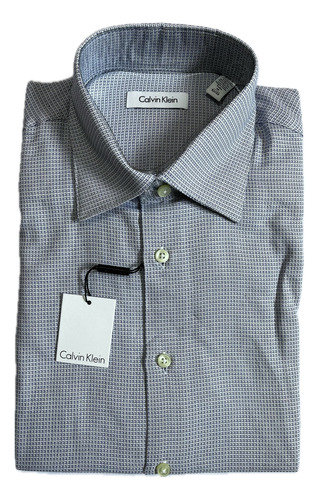 Camisa Calvin Klein Sapphire De Manga Larga