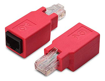 Adaptador Ethernet Crossover 2-pack - Alta Calidad