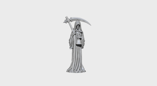 Estatua San La Muerte Archivo Stl Para Impr 3d