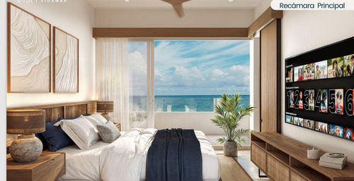 Preventa De Departamentos Frente Al Mar En San Benito! 3 Habitaciones