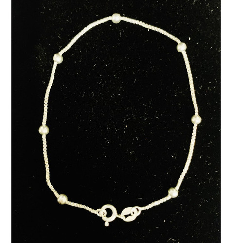 Conjunto Pulseira Colar Prata 925 Kit Bolinhas Legítimas Elo Cor Prata 925 Legítima Diâmetro 45 cm