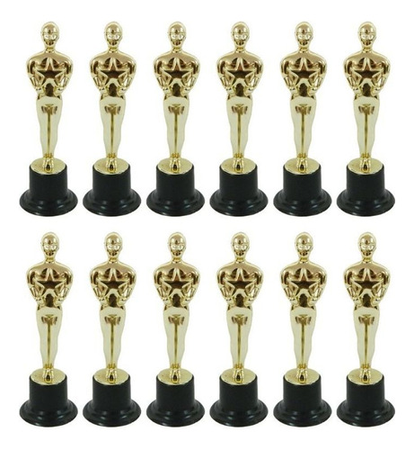 12pcs Oscar Estatuilla Molde Recompensa A Los Ganadores Magn