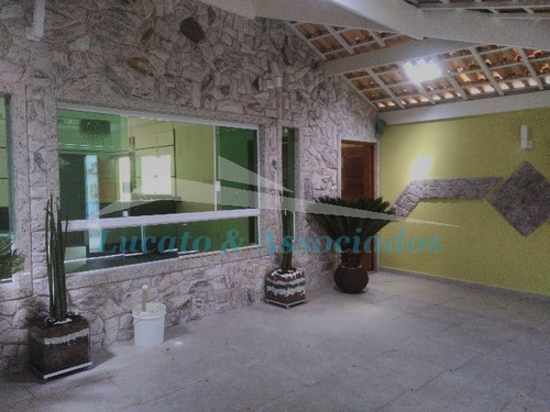 Imagem 2 de 30 de Casa Isolada Com Piscina Na Vila Caiçara Em Praia Grande Sp - Ca00122 - 3297751