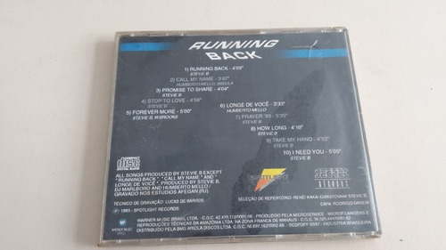 Cd Stevie B Running Back (Usado)