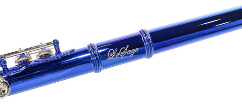 Flautas Azules Lesage Con Agujero Cerrado En C De 16 Teclas
