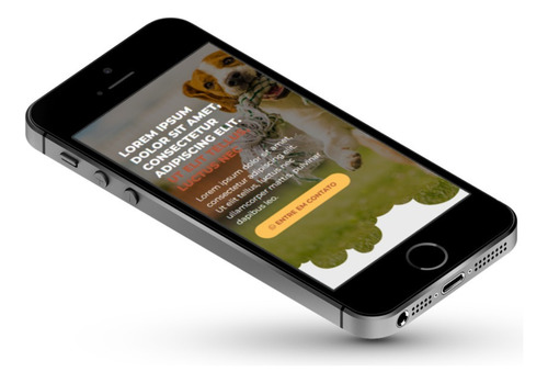 Landing Page Otimizada Completa Para Pet Shop